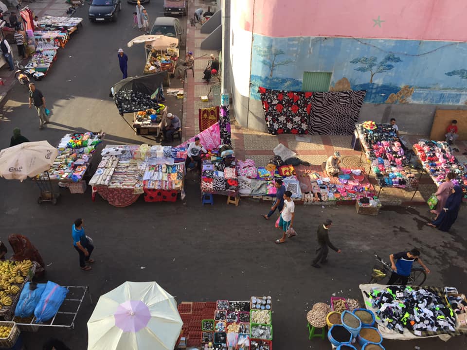 الباعة المتجولين بالدشيرة